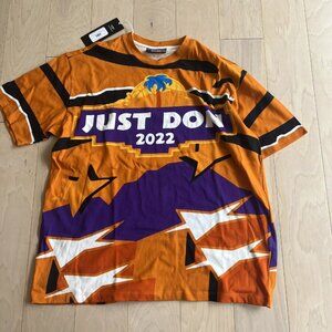Just Don 2022 Orange Shirt 275$ XL